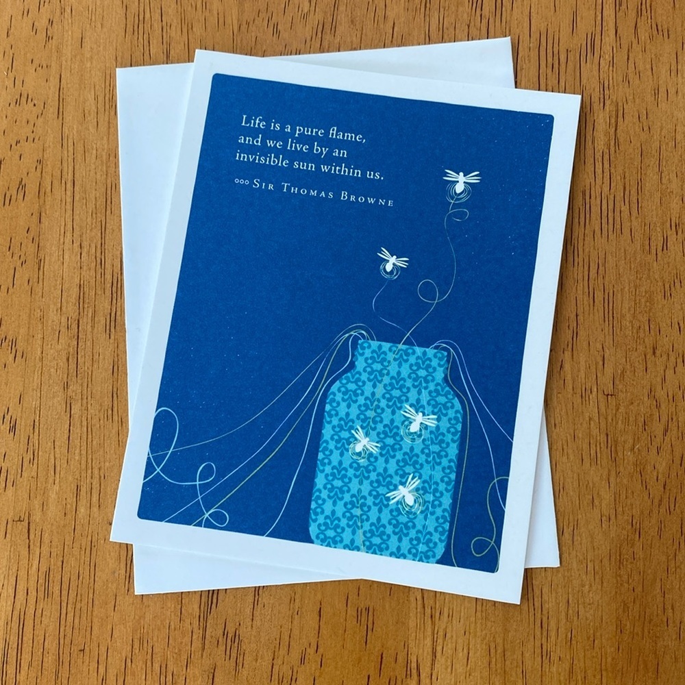 Compendium Positively Green Encouragement Card and Envelope